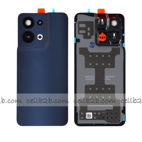 Tapa Trasera OPPO Reno8 5G Negra CON LENTE