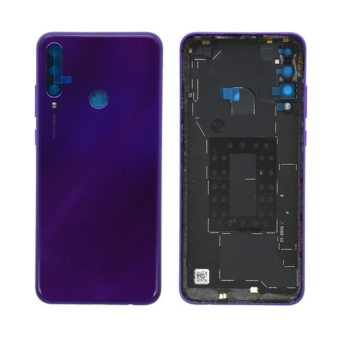 Tapa Trasera para Huawei Enjoy 10E / Y6P 2020 Lila (CON LENTE)