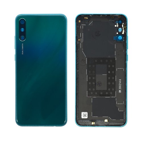Tapa Trasera para Huawei Enjoy 10E / Y6P 2020 Verde CON LENTE