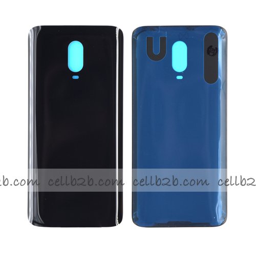 Tapa Trasera para OnePlus 6T Negra Brillante