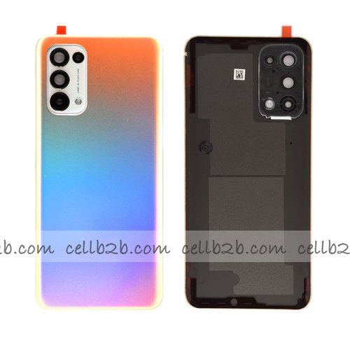 Tapa Trasera para OPPO Find X3 Lite Plateada ORI CON LENTE