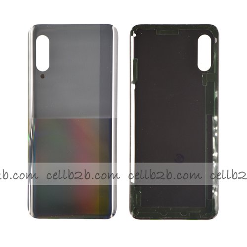 Tapa Trasera para Samsung A90 5G A908F Negra (CON LENTE)