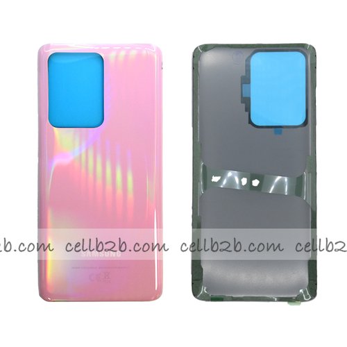 Tapa Trasera para Samsung S20 Ultra G988F Rosa (CON LENTE)