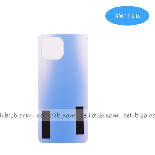 Tapa trasera para Xiaomi Mi 11 Lite 4G Azul ORI (CON LENTE)