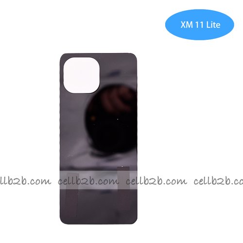 Tapa trasera para Xiaomi Mi 11 Lite Negra Mate