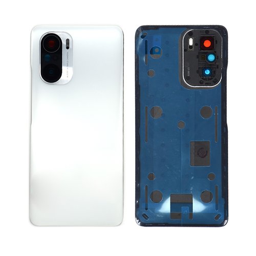 Tapa Trasera para Xiaomi Mi Poco F3 Blanca ORI CON LENTE