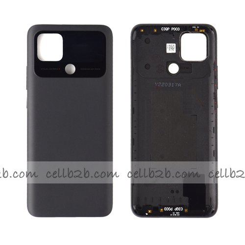 Tapa Trasera para Xiaomi Poco C40 Negra