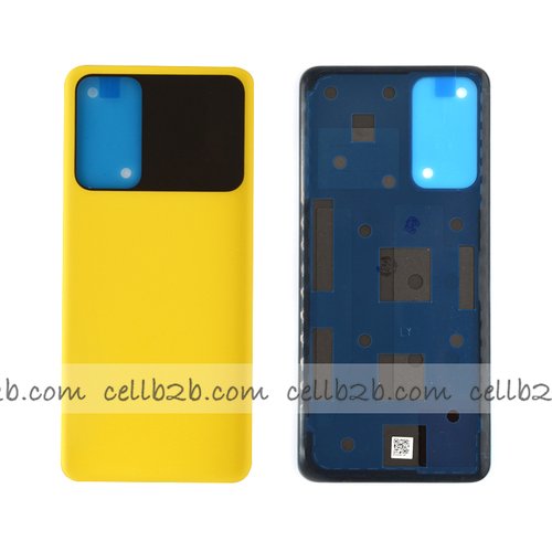 Tapa Trasera para Xiaomi Poco M4 Pro 4G Amarilla
