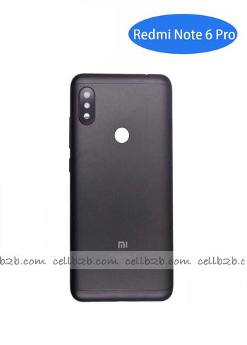 Tapa Trasera Redmi Note 6 Pro Negra