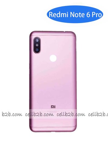 Tapa Trasera Redmi Note 6 Pro Rosa