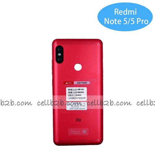 Tapa Trasera Redmi Note 5 / Note 5 Pro Rojo