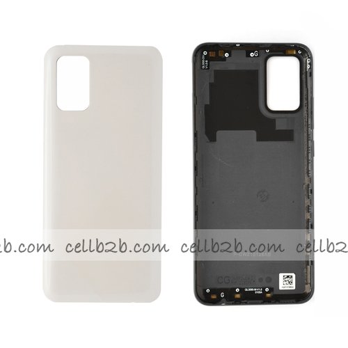 Tapa Trasera Samsung A02S 5G A025G Blanca (CON LENTE)