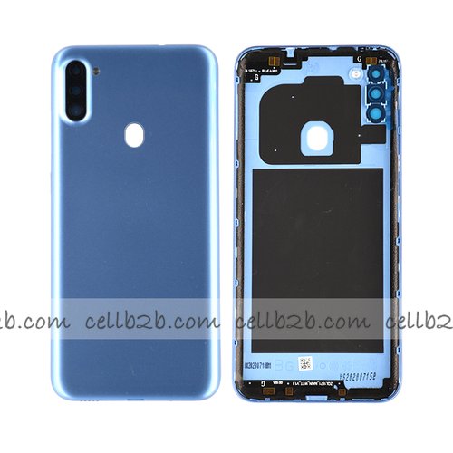 Tapa Trasera Samsung A11 A115F Azul CON LENTE