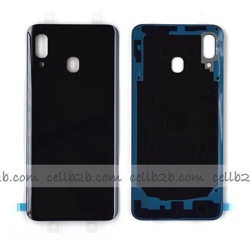 Tapa Trasera Samsung A20 A205F Negra