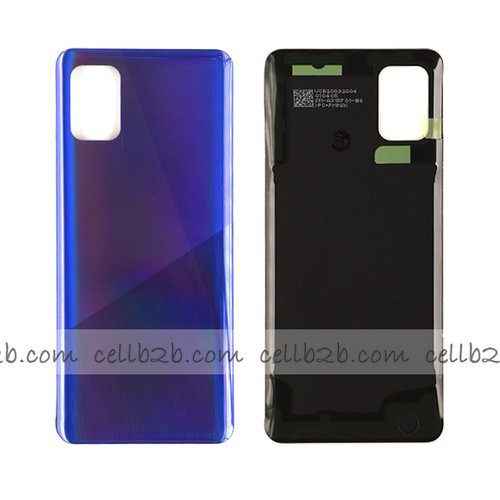 Tapa Trasera Samsung A31 A315F Azul