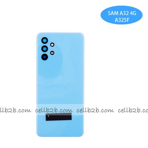 Tapa Trasera Samsung A32 4G A325F Azul CON LENTE
