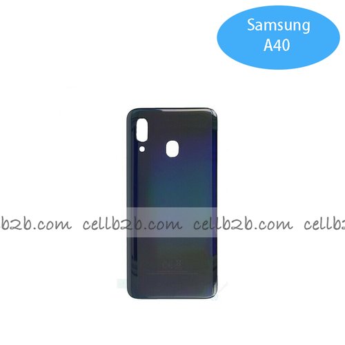 Tapa Trasera Samsung A40 A405 Negra