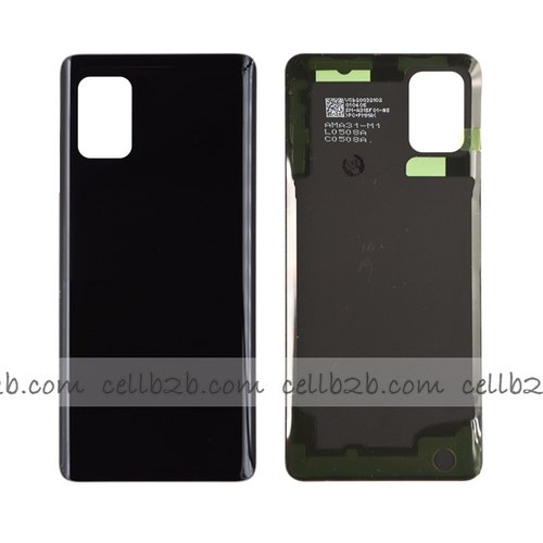 Tapa Trasera Samsung A51 5G A516F Negra (CON LENTE)