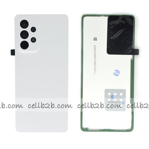Tapa Trasera Samsung A53 5G A536B Blanca CON LENTE
