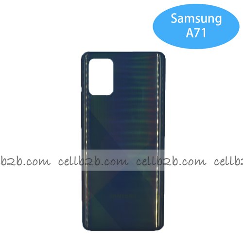 Tapa Trasera Samsung A71 A715 Negra Material Original