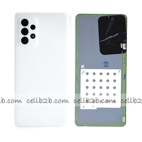 Tapa Trasera Samsung A72 4G A725F / A72 5G A726B Blanco CON LENTE