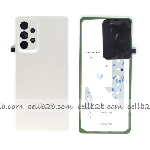 Tapa Trasera Samsung A73 5G A736B Blanca CON LENTE
