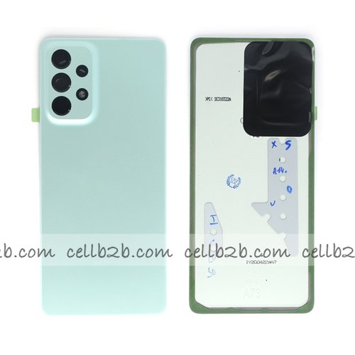 Tapa Trasera Samsung A73 5G A736B Verde CON LENTE