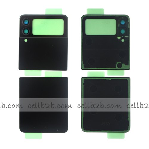 Tapa Trasera Samsung Z Flip 3 5G F711 Negra ORI