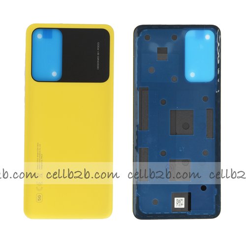 Tapa Trasera Xiaomi Poco M4 Pro 5G Amarillo