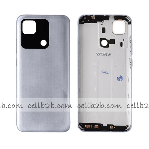 Tapa Trasera Xiaomi Redmi 10A Plata Cromada