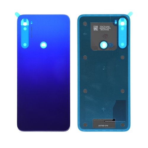 Tapa Trasera Xiaomi Redmi Note 8T Azul (CON LENTE)