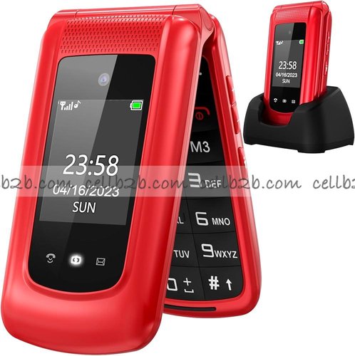*Móvil Uleway Con Tapa Rojo