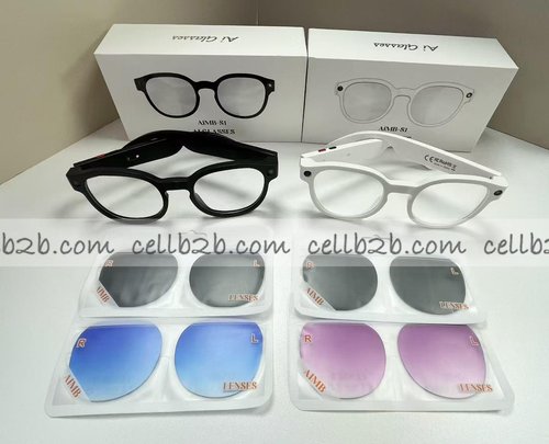 Gafas Inteligentes AIMB-S1 con Cámara, Antivibración, Grabación de Video, Traducción Simultánea por IA