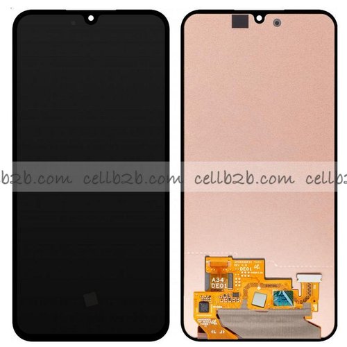*Pantalla Samsung Galaxy A34 5G A346B Negra SIN MARCO Original LCD+Táctil SERVICE PACK