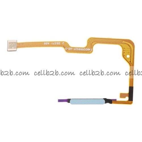 Flex Lector de Huella para Honor X7B Plateado