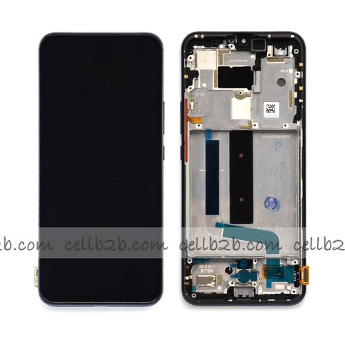 *Original  Pantalla Xiaomi Mi 10 Lite 5G Negra con Marco Completa LCD+Táctil SERVICE PACK