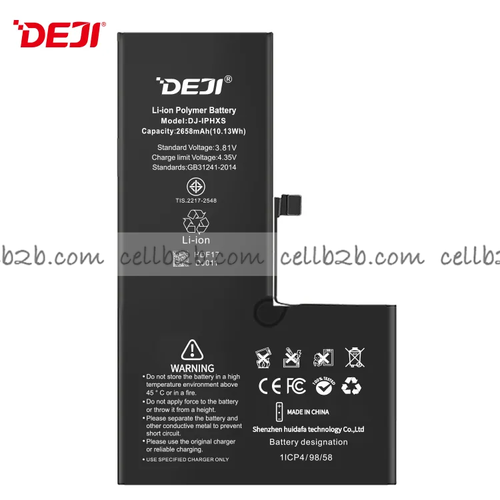 DEJI Batería para iPhone XS Capacidad Estándar 2658mAh