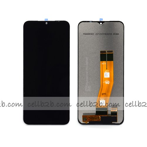 *Pantalla Samsung Galaxy A14 4G 2023 A145P / A145R Flex Amarillo Negra SIN MARCO Completa Original SERVICE PACK