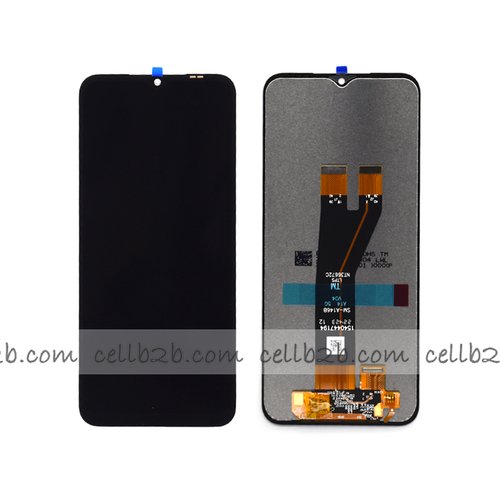 *Pantalla Samsung Galaxy A14 4G A145F / A14 5G A146B (Conector Grande) Negra Sin Marco Completa Original SERVICE PACK