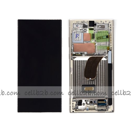 *Pantalla Samsung Galaxy S23 Ultra S918 Beige CON MARCO Original LCD+Táctil SERVICE PACK