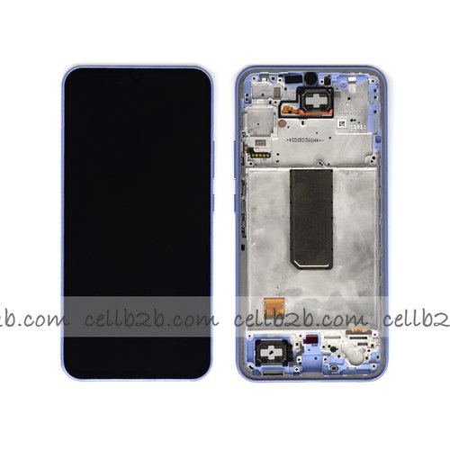 *Pantalla Samsung Galaxy A34 5G A346B Violet CON MARCO Original LCD+Táctil SERVICE PACK