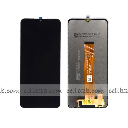 *Pantalla Samsung Galaxy A12 A125/A127 A02 4G A022 CDOT Negra Sin Marco Completa Original SERVICE PACK