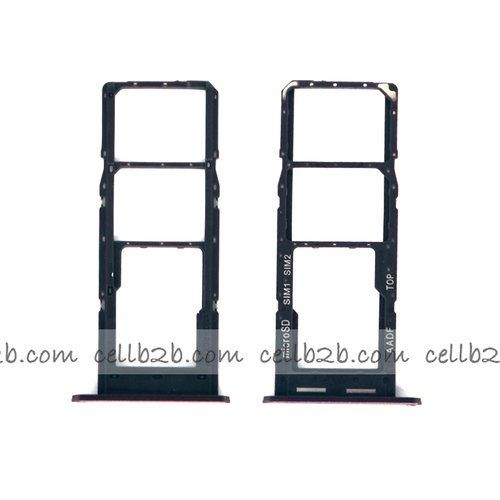 Bandeja de la Tarjeta SIM para Samsung A14 5G A146B / A146P Roja