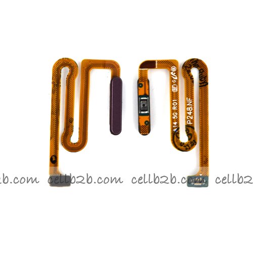 Cable Flex Lector de Huella para Samsung A14 5G A146B Rojo