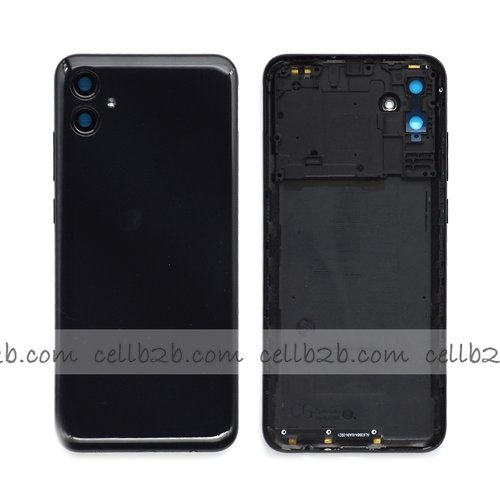 Tapa Trasera Samsung A04E A042F Negra CON LENTE