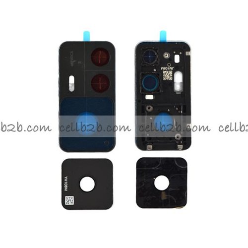 Cristal Cámara + Marco para Xiaomi Mi 12T Negro