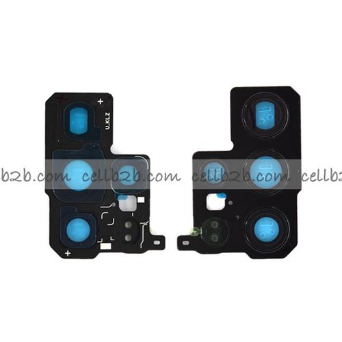 Cristal Cámara + Marco para Samsung S22 Ultra 5G S908B Negro