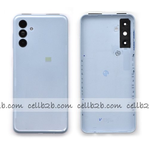 Tapa Trasera para Samsung A13 5G A136B A136U Azul CON LENTE