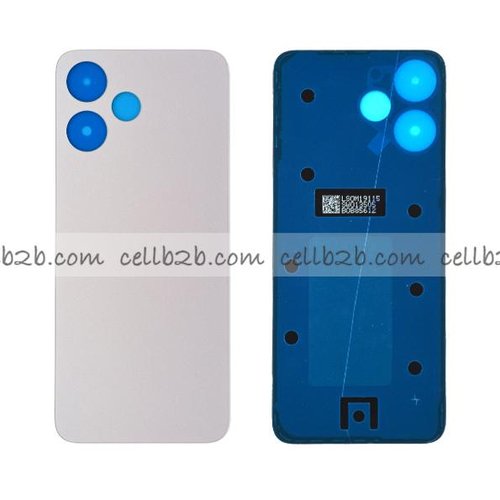 Tapa Trasera para Xiaomi Redmi 12 Plateada (CON LENTE)