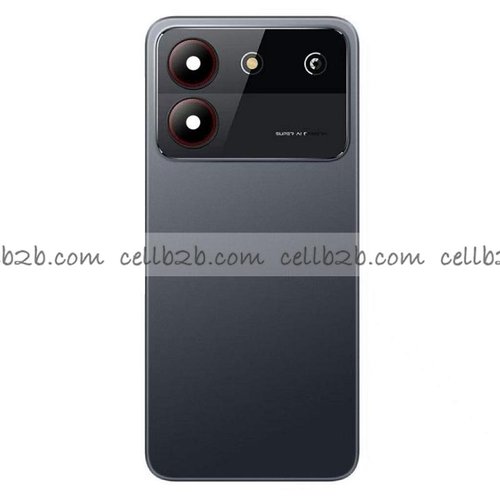 Tapa Trasera para ZTE Blade A54 Negra CON LENTE